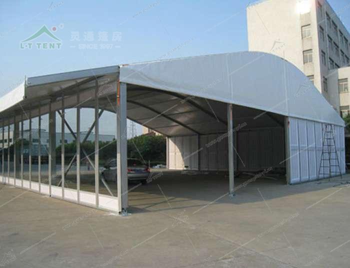 弧形景區(qū)篷房